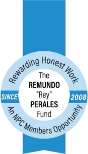 Rey Perales Scholarship Fund Badge