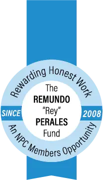 Rey Perales Scholarship Fund Badge