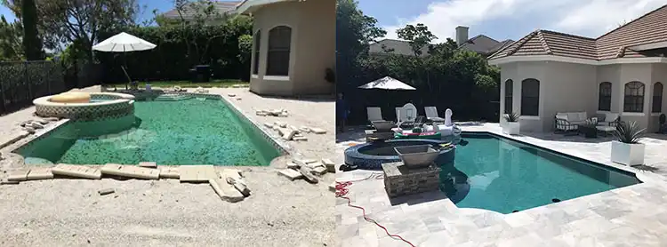 Swimming Pool Before & After 3