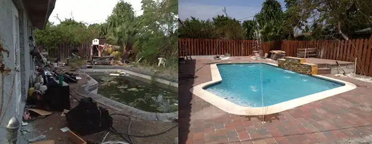 Swimming Pool Before & After 4